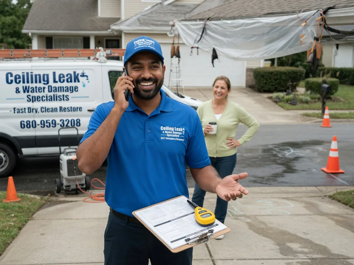 Ceiling Leak Cleanup Mexican Springs, NM FAQs
